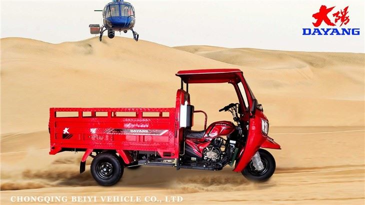 Closed Cabin 1000KG load Cargo Tricycle high quality